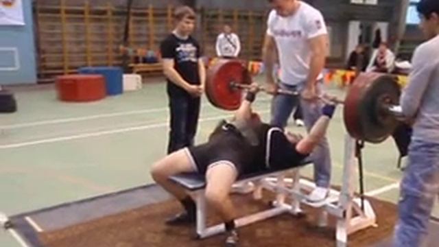 Ромасенко Николай 170 кг. Спортклуб "Летиция" г. Химки смотреть онлайн