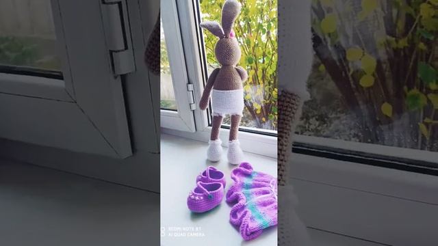 Зайка Мия?#амигуруми #ручнаяработа #вяжуназаказ #вязаныеигрушки #подарки #длядетей