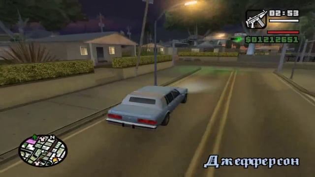Прохождение GTA: San Andreas (Миссия 85: Сбить с Ног Би Дапа) смотреть онлайн