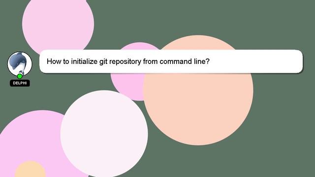 How to initialize git repository from command line? смотреть онлайн