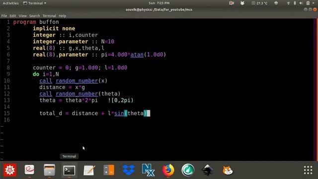 Buffon's needle problem Code : Theory, Monte Carlo Simulation , Code, Plots смотреть онлайн