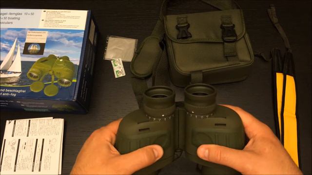 Binocular, Waterproof Shockproof 10X50 Binocular with Compass from OFKP® смотреть онлайн
