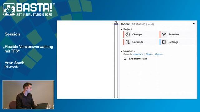 Flexible Versionsverwaltung mit TFS | Artur Speth смотреть онлайн