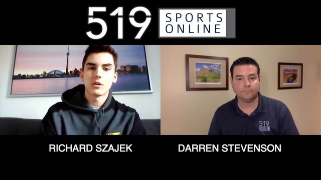 OHL Draft - Richard Szajek picked by Kingston Frontenacs in the 9th round смотреть онлайн