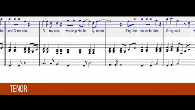 10000 Reasons: Choral Self-Guide (Tenor) смотреть онлайн