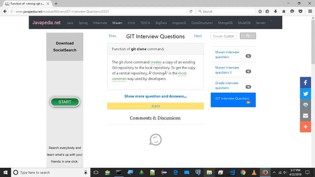 Function of git clone command.
| javapedia.net смотреть онлайн