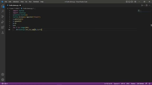 Graphics on turtle python | Turtle python tutorials | Cool Designs | Coding | Programming смотреть онлайн