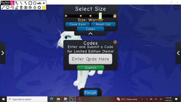FUTURE CODES!! | *NEW* ROBLOX WARRIOR CATS: ULTIMATE EDITION CODES 2023!