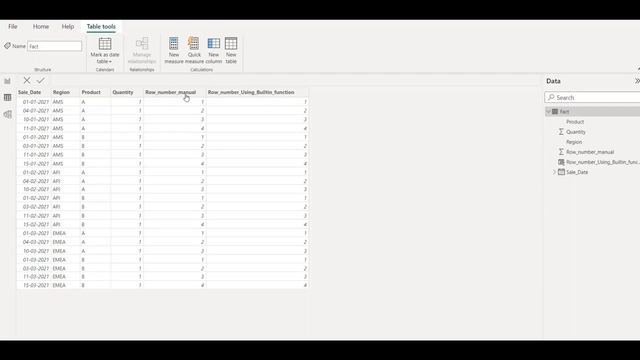 Power BI Rownumber Function New feature | Rownumber Over Partition by Column | Assign row number смотреть онлайн