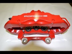 Замена передних колодок PORSCHE CAYENNE / VW TOUAREG / AUDI Q7, Replacing the front shoes