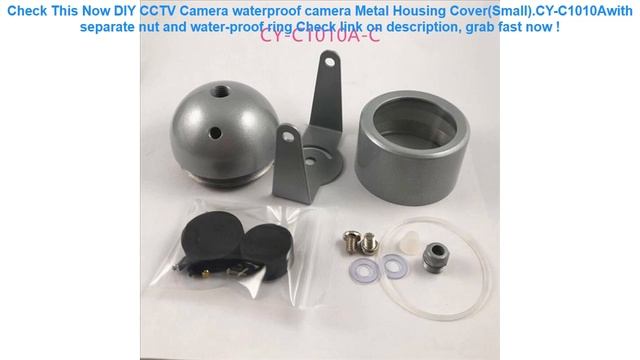 DIY CCTV Camera waterproof camera Metal Housing Cover(Small).CY-C1010A смотреть онлайн