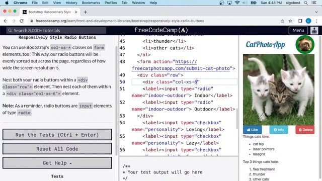 freeCodeCamp - Front End Development Libraries - Bootstrap - Solutions - Part 2 смотреть онлайн