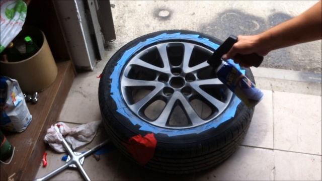 Нанесение Plasti Dip на колесные диски смотреть онлайн
