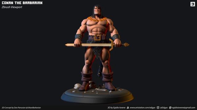 Conan The Barbarian - Zbrush