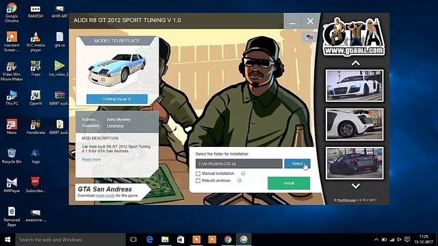 ► GTA SA ► How To Install Audi R8 GT Car Mods смотреть онлайн