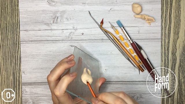 Брошь зуб. Лепка из полимерной глины. Мастер-класс. Tooth Brooch. DIY Polymer clay tutorial смотреть онлайн