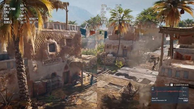 RX 5700 Vs RX 570 . Rx570 Vs Rx5700- Resolution Scale 200%