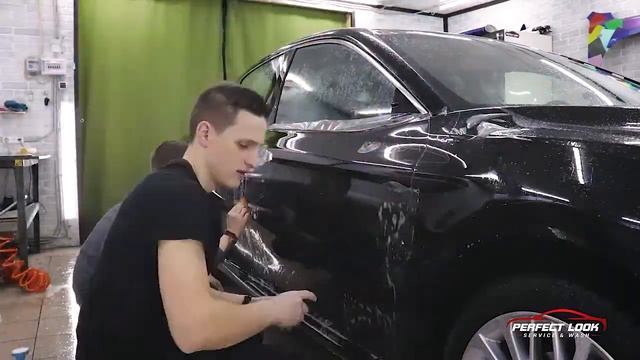 PLSW- Оклейка в защитную пленку Toyota Camry смотреть онлайн