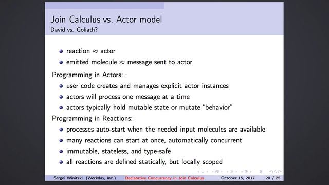 Declarative Concurrent Programming with Join Calculus смотреть онлайн