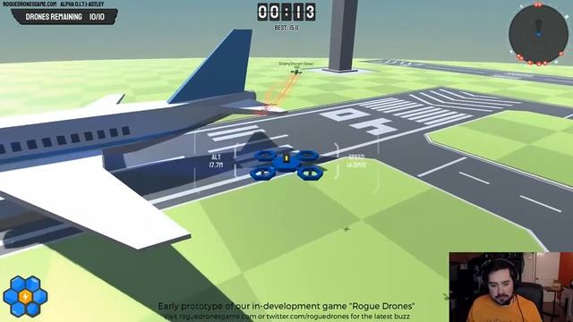 Rogue Drones - alpha playtest / dev stream - 6th Mar 2019 смотреть онлайн