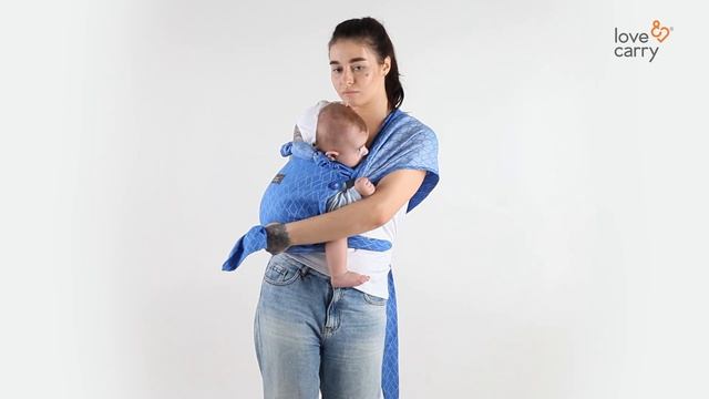 Как носить на бедре в слинге ЛавТай от Love & Carry® смотреть онлайн