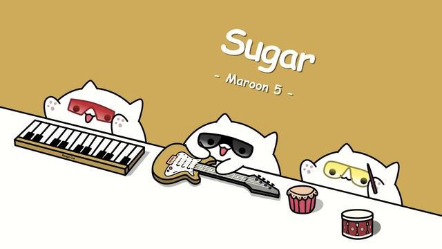 Maroon 5 - Sugar (cover by Bongo Cat) 🎧 смотреть онлайн
