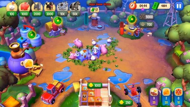 Farm Frenzy Refreshed Level 66-67-68-69-70 Walkthrough (Ep.13) Farm Games смотреть онлайн
