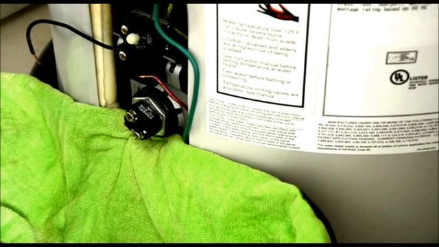 Replacing A Water Heater Element With A Full Tank Of Water. "Not Draining Tank." смотреть онлайн