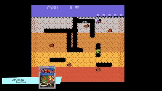 Dig Dug (Matell Intellivision)