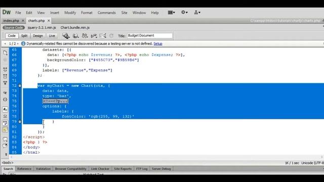 ChartJs with MySQL Database Data - Mixed and Multi Charts смотреть онлайн