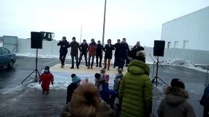 Празднование Масленицы на Дериглазова