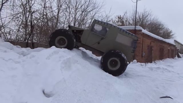 Вездеход Соломономобиль 7 съезд с горки смотреть онлайн