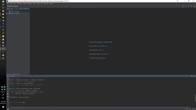 3. Numbers and Strings - Python PyQt5 Desktop Application Development Tutorial смотреть онлайн