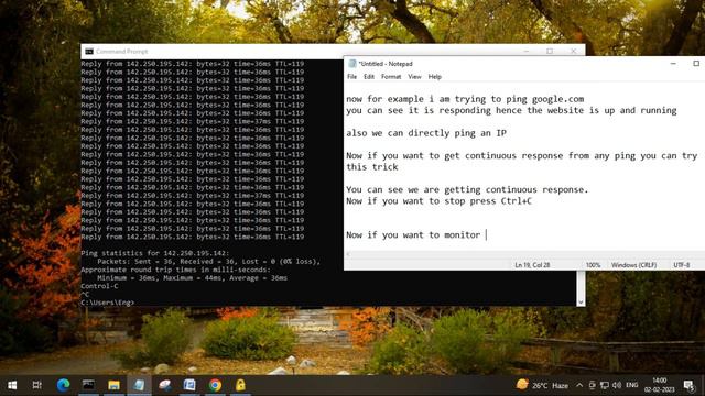 How to ping any Domain or IP | पिंग कैसे करे смотреть онлайн