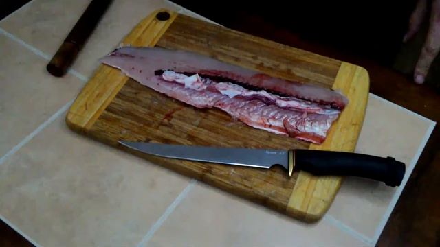 Отличный филейный нож для рыбы. Один из лучших. смотреть онлайн