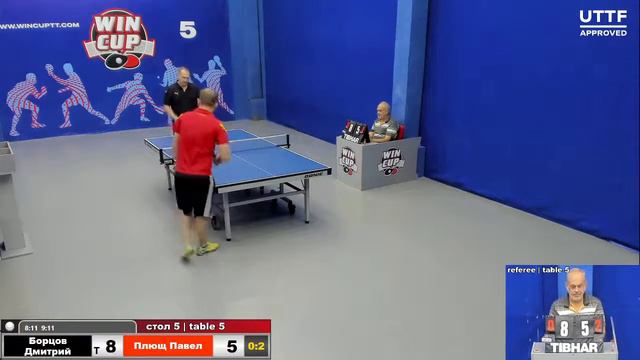14:30 Борцов Дмитрий 3-2 Плющ Павел cтол 5 ЮГ-3 10.07.21 смотреть онлайн