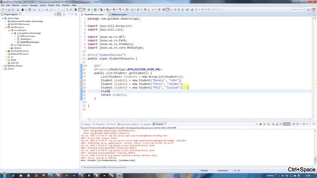 Rest API Creation with complex type response | Jersey framework смотреть онлайн