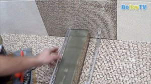 Облицовка плиткой бортика душевого поддона своими руками