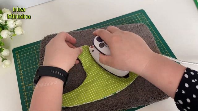 Косынка для кукол, панамка для прически кукольная, как сшить за 3 минуты смотреть онлайн