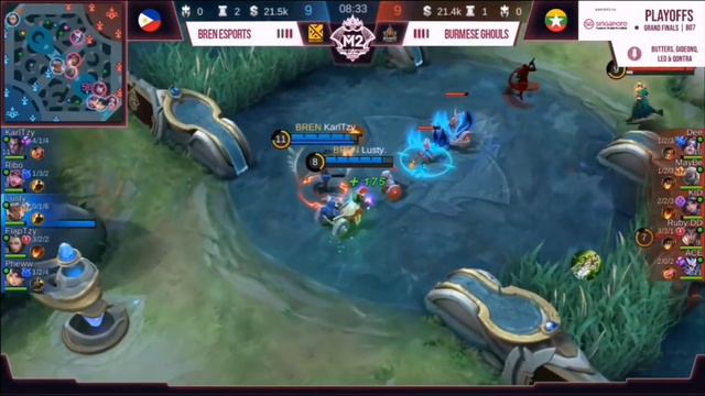 BREN ESPORTS Vs BURMESE GHOULS [Game 6] | M2 World Championship Grand Finals | Mobile Legends