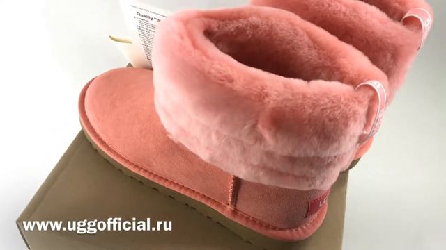 Новинка UGG! Угги Fluff Quilted Lantana с мехом, видео обзор смотреть онлайн