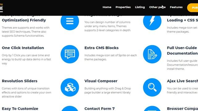 Lisner Modern Directory Listing WordPress Theme смотреть онлайн