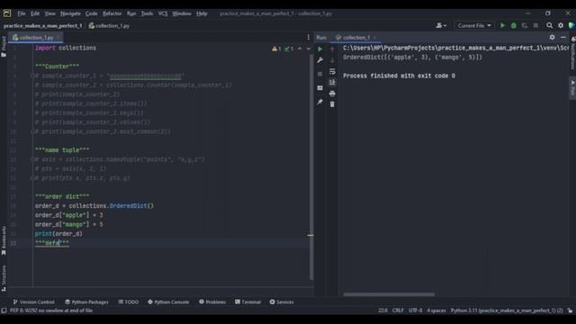 Collections Module In Python смотреть онлайн