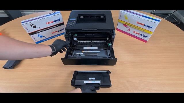 How to Install a Brother Drum Unit - DR3400 смотреть онлайн