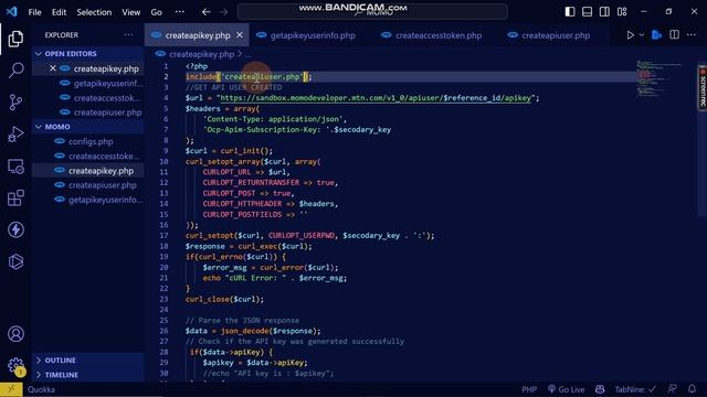 MTN MOMO API FULL COURSE WITH PHP - GENERATE ACCESS TOKEN смотреть онлайн