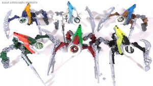 Обзор наборов Lego Bionicle #8616/8619 Ворзак/Кирак (Vorzakh/Keerakh) [Ваки: Часть 3]