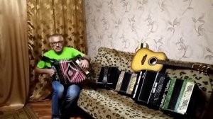 #гармонь#отцвела липа белая