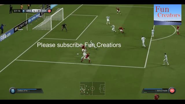 FIFA world cup 2018 Russia - Agrentina VS denmark highlights - game play смотреть онлайн