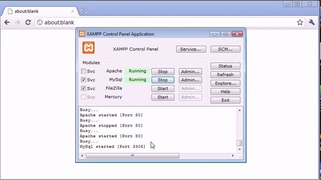 Beginner PHP Tutorial 3 Installing XAMPP Part 2 смотреть онлайн