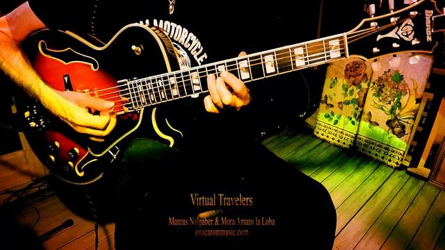 Smooth Jazz - (Places) - Smooth Jazz Guitar Solo Improvisation By Marcus Nalgaber With Gibson 335